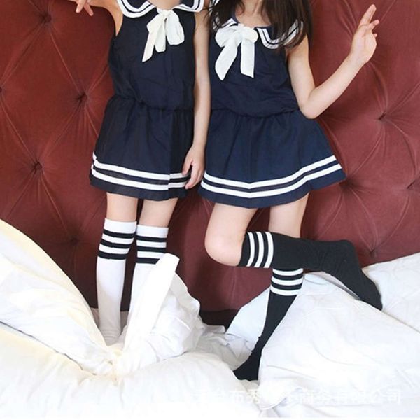 

cotton striped spring performance, Black;white