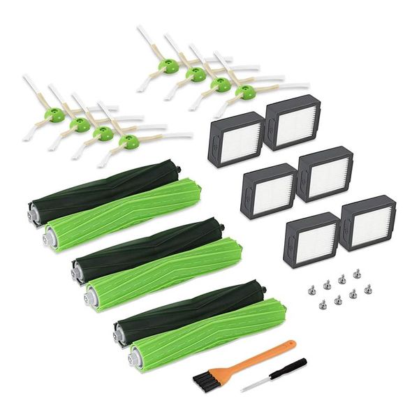 

vacuum cleaners replacement parts for e5 e6 e7 i7 i7+ cleaner,replenishment kit filter rubber brush roller