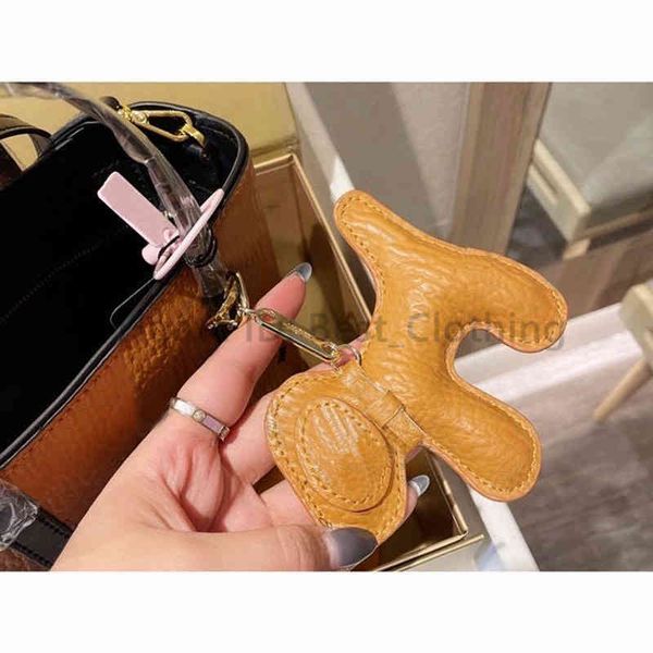 

luxury designer m women bags two-tone letter artwork zipper pendant lady fashion totes