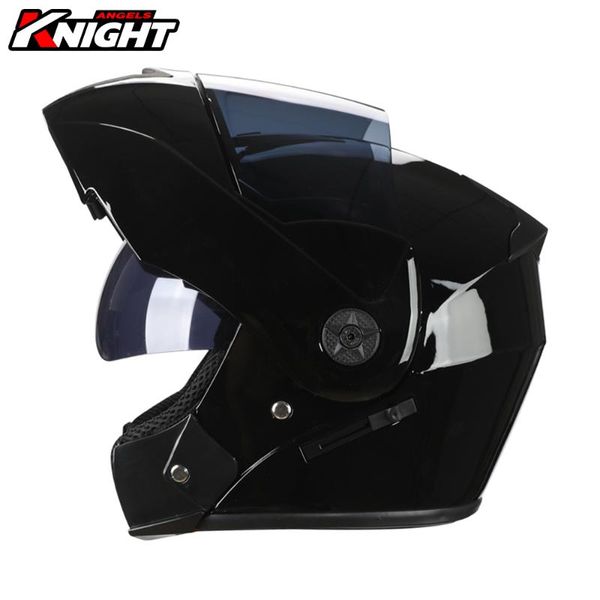 

motorcycle helmets helmet motocross dot certification double lens flip up biker motorbike casco moto open face outdoor