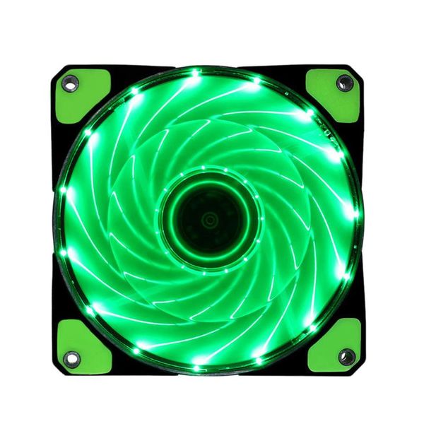 

fans & coolings noyokere 120mm led ultra computer cooler silent pc case fan 15 leds 12v with rubber quiet connector easy installed