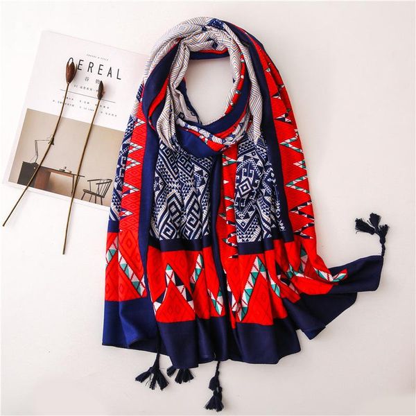 

scarves silk scarf women summer sunscreen spring autumn all-match thin beach towel oversized national style shawl chiffon hijab, Blue;gray