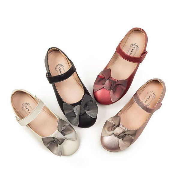 

kids shoes for girl butterfly shoes flower girl full grain leather baby princess kids moccasins flat, Black;grey