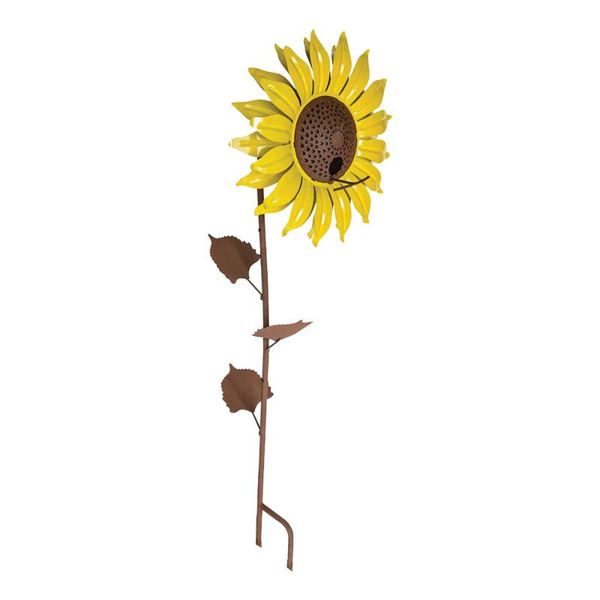 

other bird supplies 1pc chic festive sunflower feeder exquisite flower-shaped decor