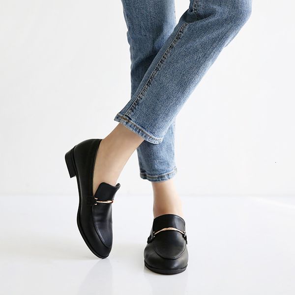 

3 toe styles heel thick black women's shoes new autumn size 33-46 ltm8