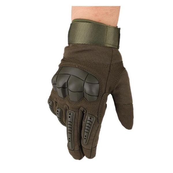 

motorcycle/mountaineering tactical gloves for men cycling gloves military climbing full finger exerc jllrsd insyard, Black