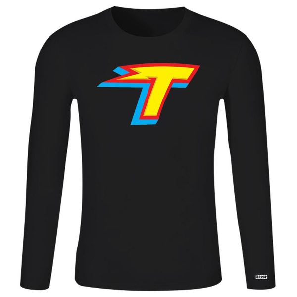 

men's t-shirts childs t-shirt - the thundermans chest logo many sizes colors 9589d, White;black