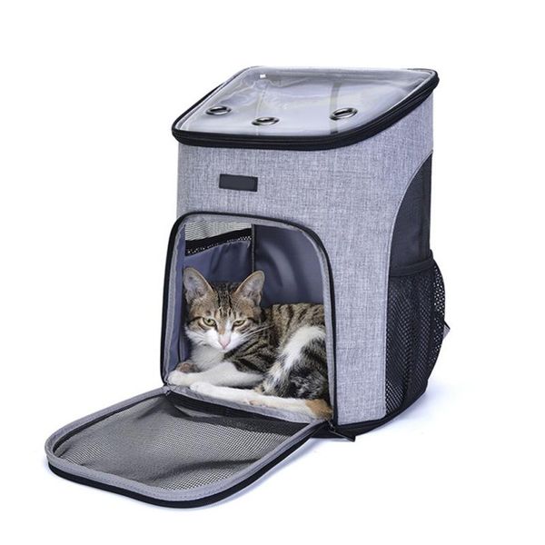 

dog car seat covers pet carrier large capacity space kitten cat backpack outdoor puppy travel bag breathable accessories