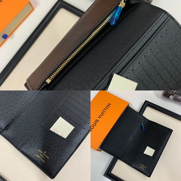

c3h4 m66540 troy silkscreen wallet women real leather long wallets chain wallet pouches key card holders phone cases purse clutches, Red;black