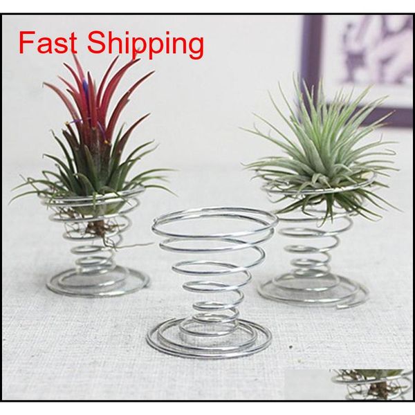 

new design tillandsia air plant holder rack container mini flower planter holder home qylrtn toys2010