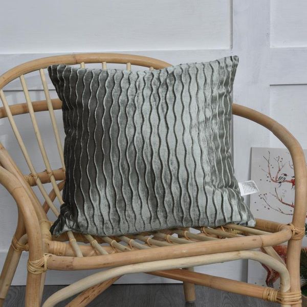 

cushion/decorative pillow gold braided velvet wave pattern pillowcase cushion cover sofa decorative throw for household couch 45*45cm