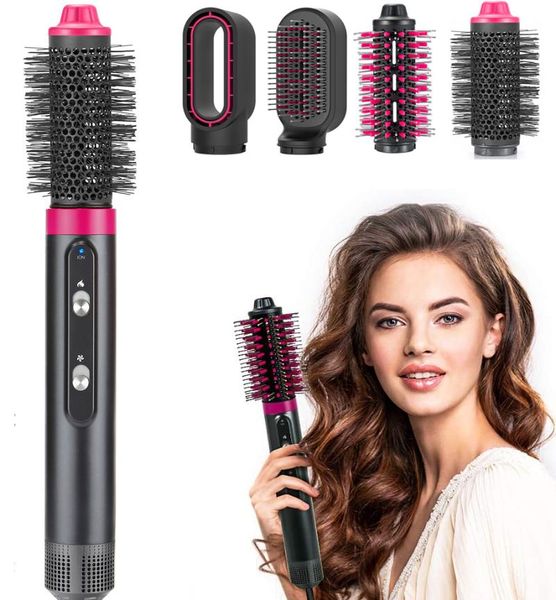 

electric hair brushes professional salon leafless hairdryer anion temeperature control blow dryer &cold wind