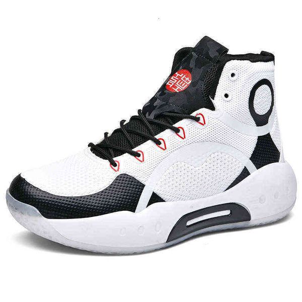 

youth practical combat high cement rubber soled couple basketball men's shoes student running