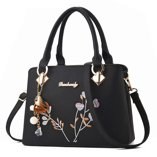 

hbp women's mother's 2021 new fashion embroidery portable korean one shoulder messenger bag