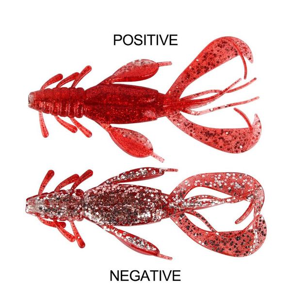 

rosewood 10pcs fishing crawfish lure sile soft artificial bait crayfish 4in 0.37oz swimming shrimp for c jllilb outbag2007
