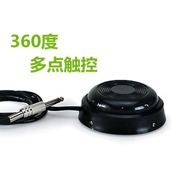 

2018 new attoo foot round shape foot pedal black switch for tattoo power supply ing