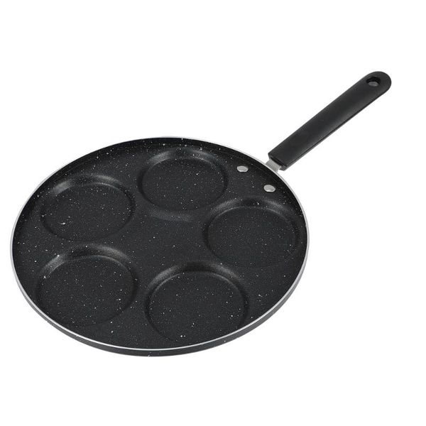 

pans 1pc 6-holes mold fried egg pan non-stick household frying supplies