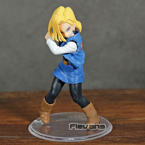 

android no.18 styling pvc collectible figure toy dbz figurine model
