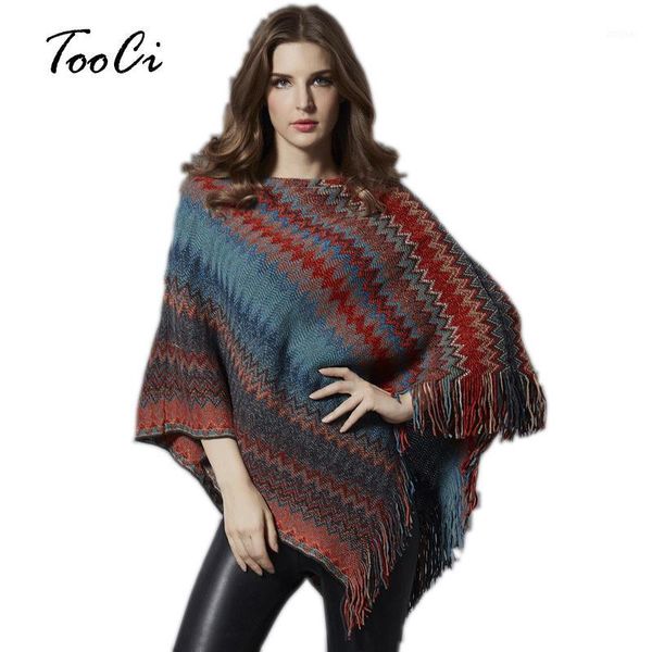 

women's sweaters 2021 autumn winter women sweater pullover tassel red poncho and caps feminino casual pull femme mujer, White;black