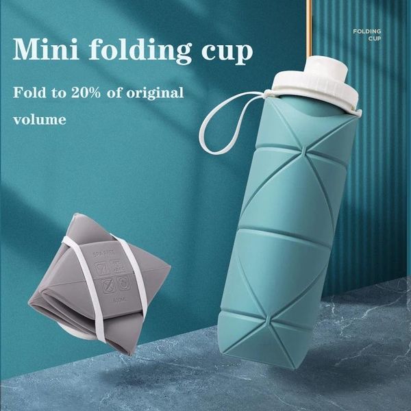 

folding cups grade water cup travel silicone retractable coloured portable outdoor coffee handcup