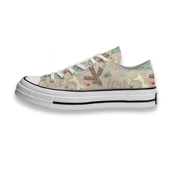 

custom printed shoes reindeer and merry christmas tree sneakers low mens womens skateboard sport footwear diy trainers canvas casual