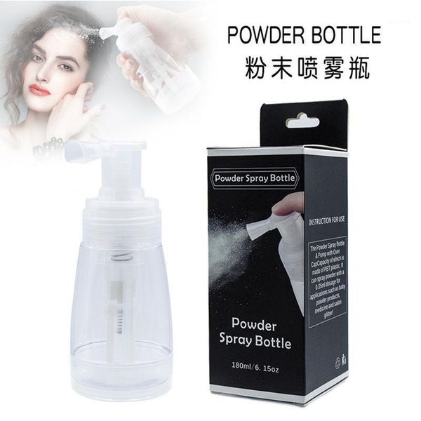 

storage bottles & jars professional 2021 travel points bottling 180ml powder spray bottle portable plastic talcum
