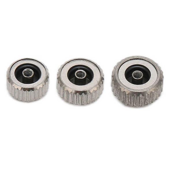 

watch boxes & cases gift box crown spare parts silver steel movements fixing for watchmaker repairing tool, Black;blue