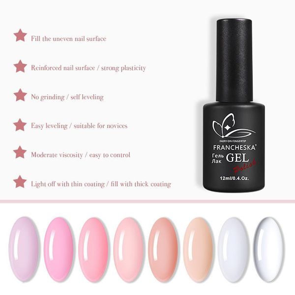 

nail gel polish set manicure for semi permanent autumn color hybrid varnish soak off art design polish., Red;pink