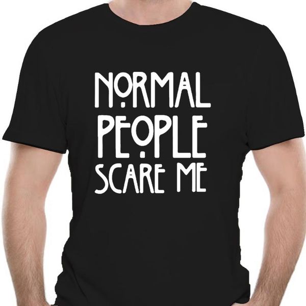 

men's t-shirts normal people t shirt 8413x, White;black
