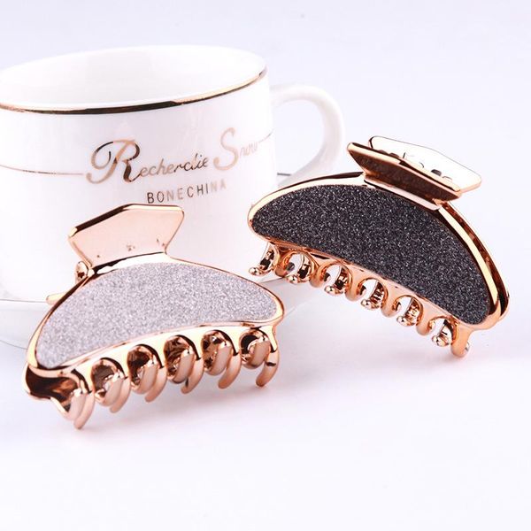 

hair accessories vintage shiny claw clips for women acrylic clip simple hairpin clamp