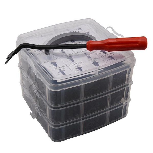 

other vehicle tools 620pcs/set auto car trim retainer plastic push pin bumper fasteners clips rivets