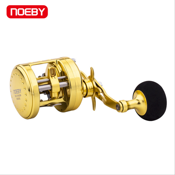 

baitcasting reels noeby brand 10w cnc slow jigging reel boat left/right handle saltwater trolling drum-wheel fishing vessel