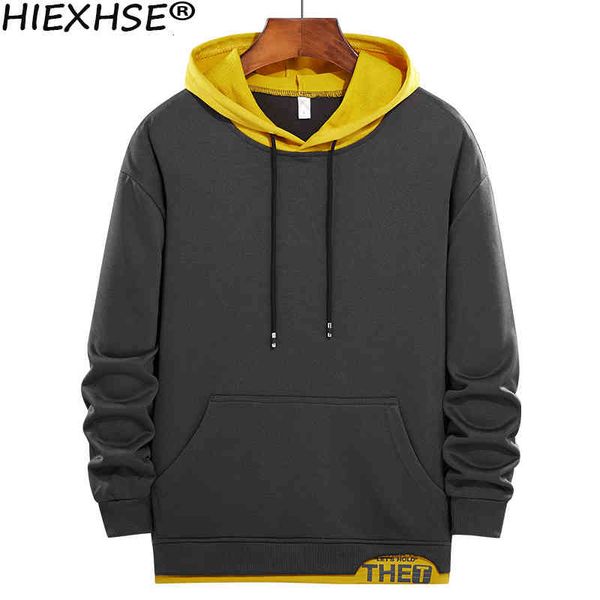 

mens designer t shirts 2021 new casual solid color men's brand hoodies sweatshirts loose harajuku streetwear sweatshirt spring and aut, Black