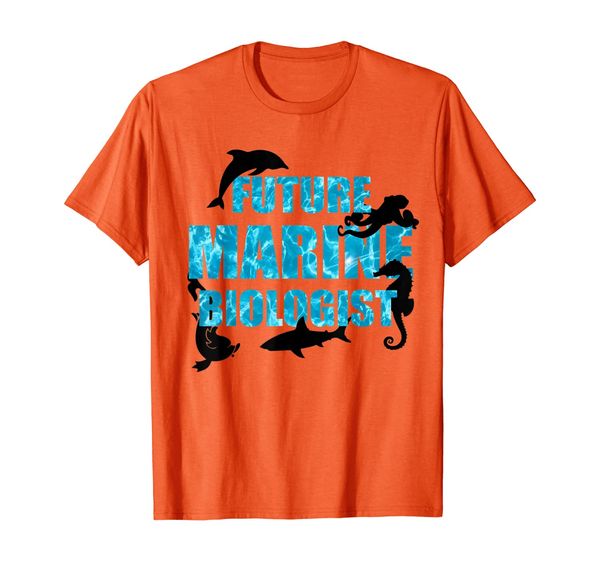 

marine biology t-shirt - future marine biologist, White;black