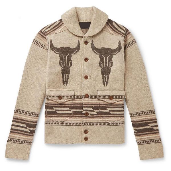 

2021 new european american autumn and winter male jacquard jacket with long sleeves lapel youth cardigan sweater6656, White;black