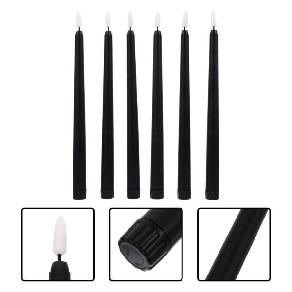 

candles 6pcs led decorative candle lamps party lights