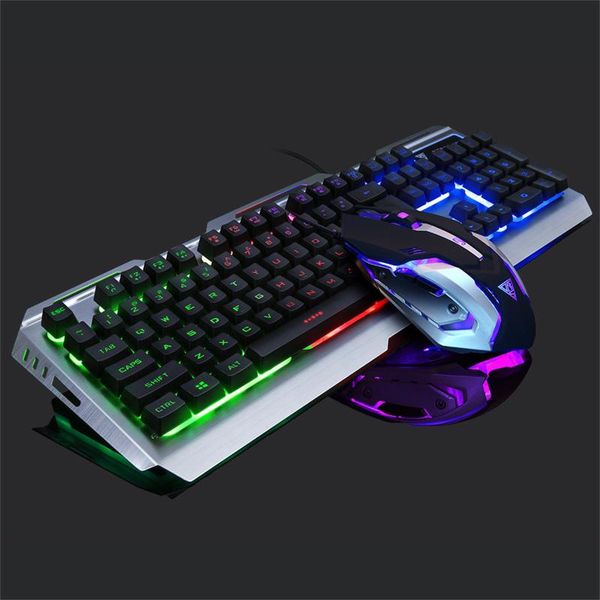 

keyboard mouse combos gaming mechanical and v1 104 key usb wired rgb led backl 2.4ghz multi system black