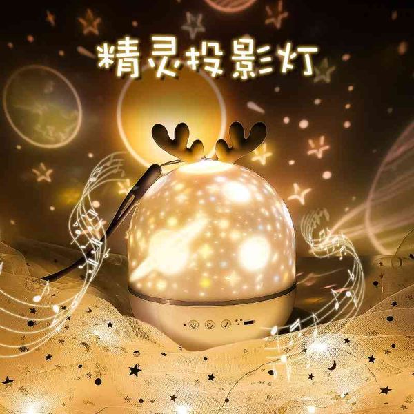 

genie projector can be used to hang new and strange night light