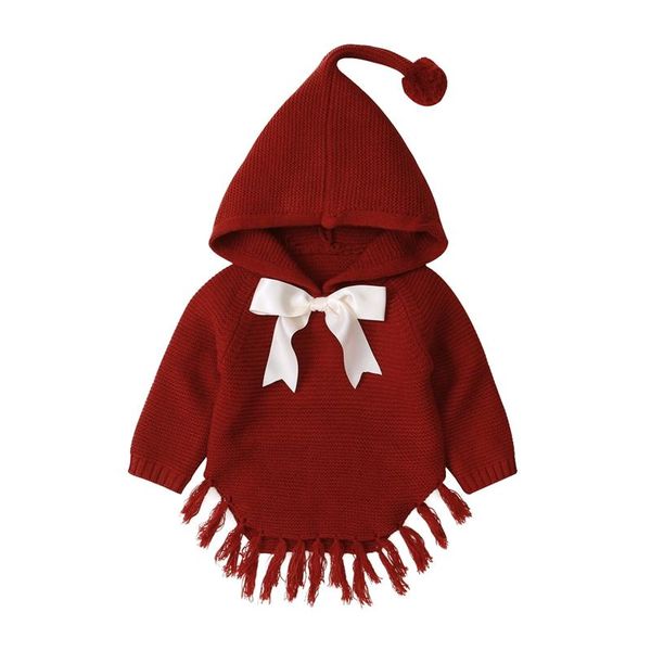 

pullover fashion born baby girl knitted sweater spring autumn infant toddler child hooded clothes 0-2y, Blue