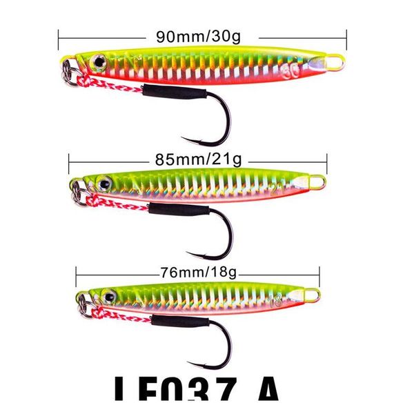 

new lead fish laser jig bass salmon fishing lure 18g 21g 30g deep sinking high reflecti jllbfi ladyshome