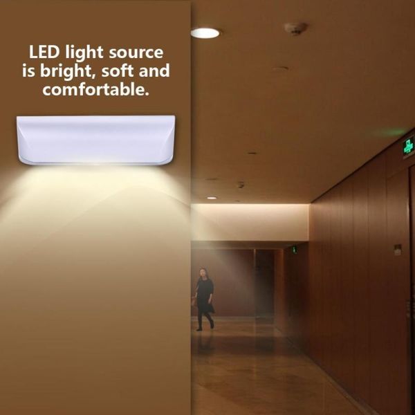 

battery led pir motion sensor light security cabinet light stair lamp cupboard drawer closet wardrobe porch