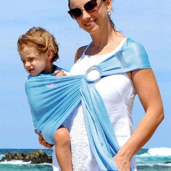 

carriers, slings & backpacks motohood saddle baby backpack water beach sling metal ring carrier born wrap infant kangaroo