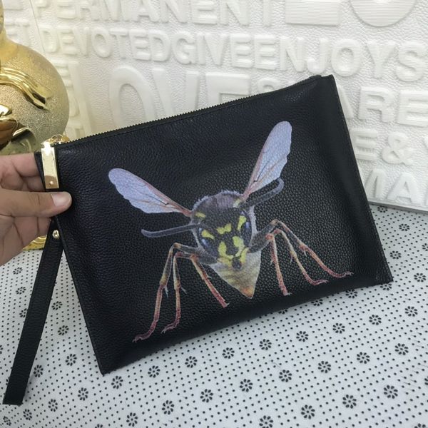 

2021 ladies clutch bags designer brand bee eagle fashion briefcases cosmetic make up classic quality wallet net red retro credit card holder