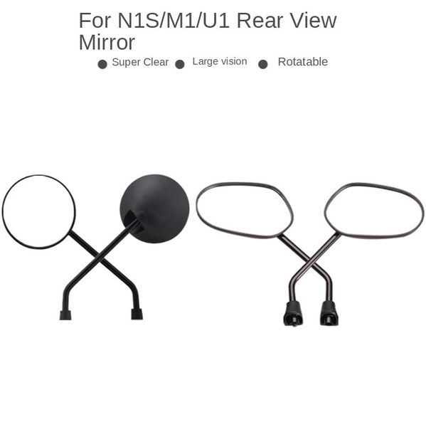 

interior decorations suitable for niu n1/n1s/u1/us/u/m1/m/g0/ m2 scooter motorbike modification accessories rearview mirror one pair