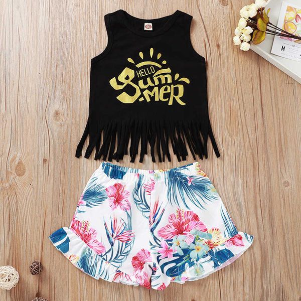 

toddler kids babys girls clothes cotton black sleeveless letter o-neck sundress summer tassels dress kid baby girl clothes 0-5t, Red;yellow