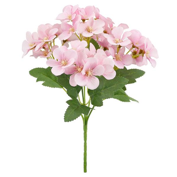 

26cm hydrangea fake flowers artificial plants wedding flower bunch for home decor colorful silk simulation flower bouquet