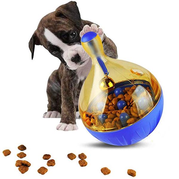 

cat toys feeding treat ball creative pet toy tumbler kitty puppy leakage dog iq play game bowl