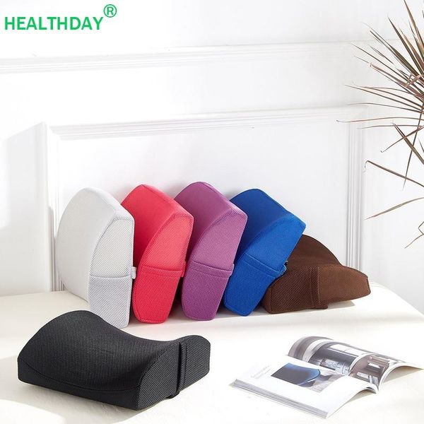 

cushion/decorative pillow memory foam car seat pillows mesh fabric breathable lumbar support back massager chairs cushion home office reliev