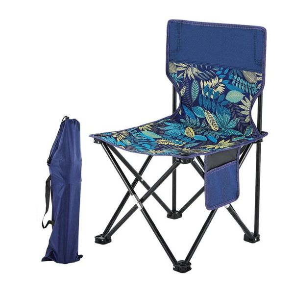 

fishing accessories outdoor camping chair durable portable folding lengthen blue seat for festival picnic bbq beach ultralight