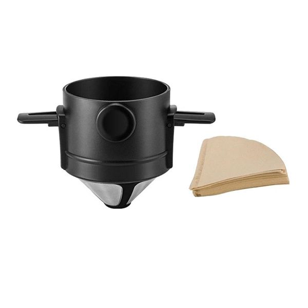 

coffee filters reusable drip filter tea holder paper funnel cup cafe brewer tools